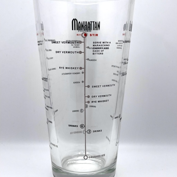 Bar Recipe Cocktail Mixing & Stirring Glass, 16 oz - Picture 3 of 5